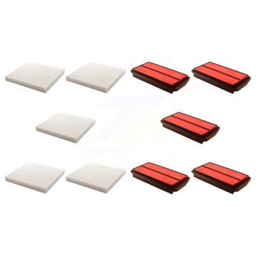 5x Air + 5x Cabin Filter (10 Total) Kit For 2007-2012 Acura RDX KFL-101962