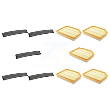 5x Air + 5x Cabin Filter (10 Total) Kit For BMW X3 KFL-101967
