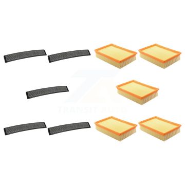 5x Air + 5x Cabin Filter (10 Total) Kit For BMW X3 325i 330Ci 325Ci M3 Z3 330i 320i 325xi KFL-101968
