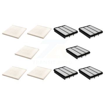 5x Air + 5x Cabin Filter (10 Total) Kit For 2010 Toyota 4Runner 2.7L KFL-101975