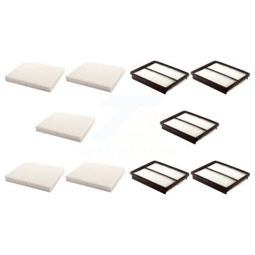5x Air + 5x Cabin Filter (10 Total) Kit For Hyundai Santa Fe KFL-101977