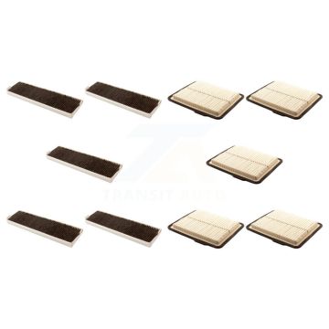 5x Air + 5x Cabin Filter (10 Total) Kit For Chevrolet Equinox Pontiac Torrent Saturn Vue KFL-101980