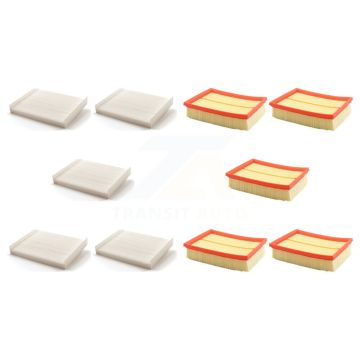 5x Air + 5x Cabin Filter (10 Total) Kit For Ford Fusion Mercury Milan 3.0L KFL-101986