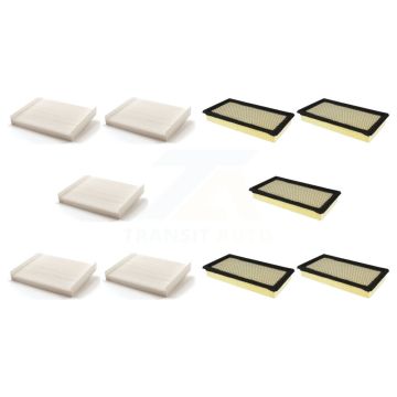 5x Air + 5x Cabin Filter (10 Total) Kit For Ford Fusion Lincoln MKZ KFL-101987