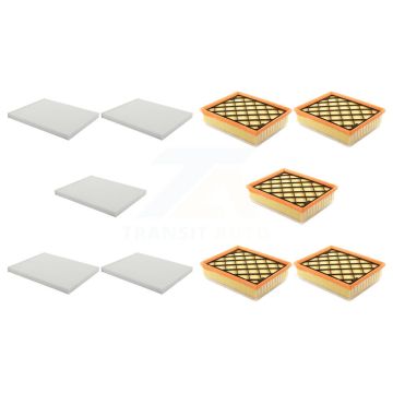 5x Air + 5x Cabin Filter (10 Total) Kit For Ford Edge Fusion Lincoln Nautilus MKX MKZ KFL-101993