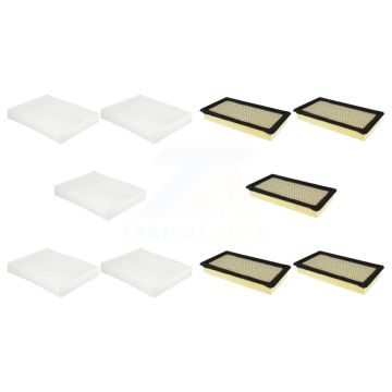 5x Air + 5x Cabin Filter (10 Total) Kit For Ford Explorer Lincoln Aviator Police Utility KFL-101994