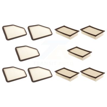 5x Air + 5x Cabin Filter (10 Total) Kit For Ford Escape Mazda Tribute Mercury Mariner KFL-101998