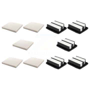 5x Air + 5x Cabin Filter (10 Total) Kit For Honda Accord KFL-102005