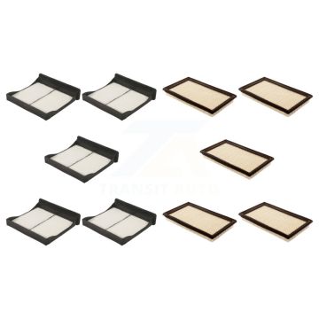 5x Air + 5x Cabin Filter (10 Total) Kit For 2011 Subaru Impreza 2.0L KFL-102013