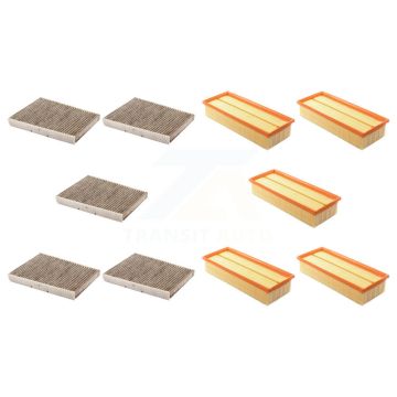 5x Air + 5x Cabin Filter (10 Total) Kit For Volkswagen Jetta KFL-102021