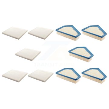 5x Air + 5x Cabin Filter (10 Total) Kit For Cadillac CTS KFL-102024