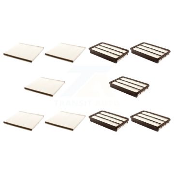 5x Air + 5x Cabin Filter (10 Total) Kit For Toyota Avalon Solara KFL-102028