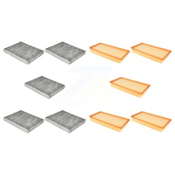 5x Air + 5x Cabin Filter (10 Total) Kit For Porsche Cayenne Volkswagen Touareg Audi Q7 KFL-102030