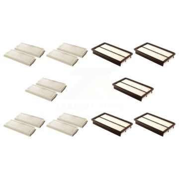 5x Air + 5x Cabin Filter (10 Total) Kit For Mazda MPV KFL-102032