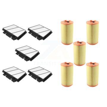 5x Air + 5x Cabin Filter (10 Total) Kit For Ram ProMaster 2500 3500 1500 KFL-102039