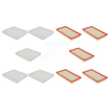 5x Air + 5x Cabin Filter (10 Total) Kit For Toyota RAV4 Corolla Camry Highlander Cross KFL-102046