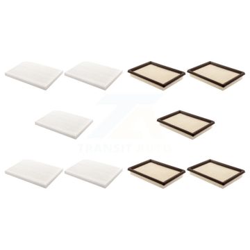 5x Air + 5x Cabin Filter (10 Total) Kit For Nissan Rogue Sentra Select KFL-102048