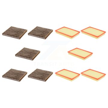 5x Air + 5x Cabin Filter (10 Total) Kit For Toyota RAV4 Camry Lexus Avalon ES300h LS460 KFL-102052