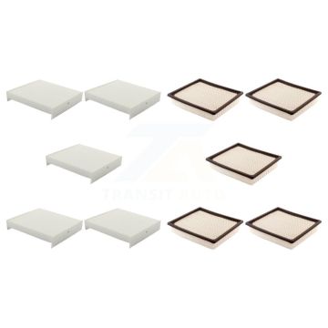 5x Air + 5x Cabin Filter (10 Total) Kit For Ford Mustang KFL-102062
