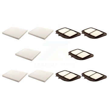 5x Air + 5x Cabin Filter (10 Total) Kit For Cadillac SRX STS KFL-102069