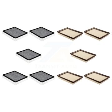 5x Air + 5x Cabin Filter (10 Total) Kit For INFINITI Q50 QX70 KFL-102070