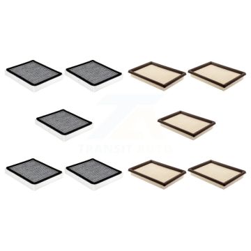 5x Air + 5x Cabin Filter (10 Total) Kit For INFINITI Q50 Q60 QX70 KFL-102072