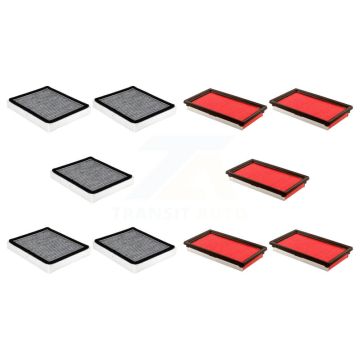 5x Air + 5x Cabin Filter (10 Total) Kit For INFINITI Q50 2 Required KFL-102075
