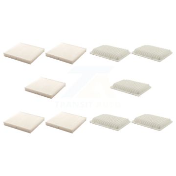 5x Air + 5x Cabin Filter (10 Total) Kit For Mitsubishi RVR Outlander Lancer Sport KFL-102077