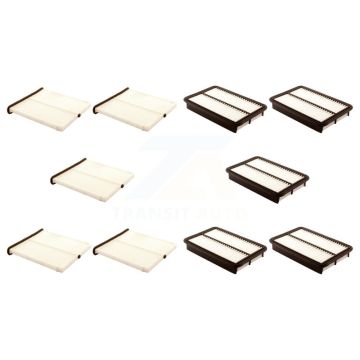 5x Air + 5x Cabin Filter (10 Total) Kit For Mazda CX-5 3 Sport 6 KFL-102082
