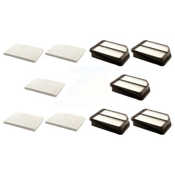 5x Air + 5x Cabin Filter (10 Total) Kit For 2006-2008 Suzuki Grand Vitara KFL-102086