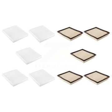 5x Air + 5x Cabin Filter (10 Total) Kit For Chrysler Sebring Dodge Avenger KFL-102087