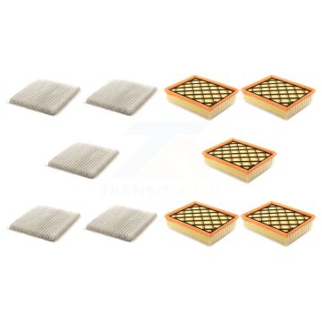 5x Air + 5x Cabin Filter (10 Total) Kit For 2015 Ford Edge 3.5L To 01 19 15 KFL-102094