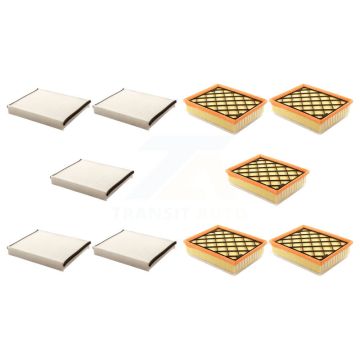 5x Air + 5x Cabin Filter (10 Total) Kit For 2017-2022 Ford GT KFL-102095