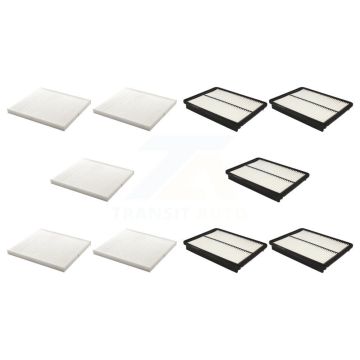 5x Air + 5x Cabin Filter (10 Total) Kit For Hyundai Santa Fe Sport XL KFL-102107