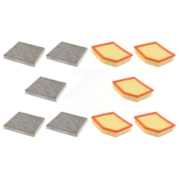 5x Air + 5x Cabin Filter (10 Total) Kit For Lexus IS300 IS350 IS250 GS350 RC350 RC300 KFL-102111