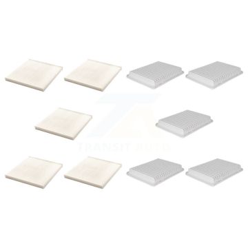 5x Air + 5x Cabin Filter (10 Total) Kit For 2005-2023 Toyota Tacoma 2.7L KFL-102112