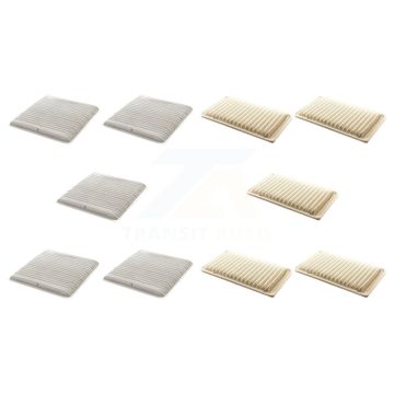 5x Air + 5x Cabin Filter (10 Total) Kit For Toyota Sienna KFL-102117