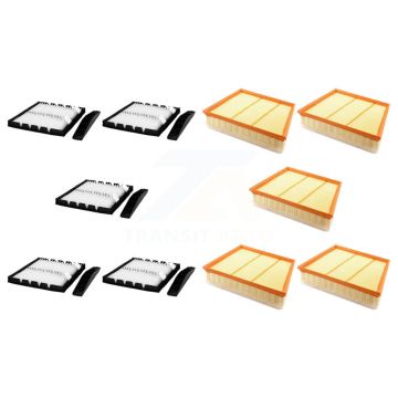 5x Air + 5x Cabin Filter (10 Total) Kit For GMC Chevrolet Sierra 2500 HD Silverado 3500 KFL-102119