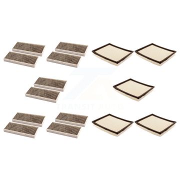 5x Air + 5x Cabin Filter (10 Total) Kit For Nissan TITAN Armada NV2500 INFINITI QX56 KFL-102135