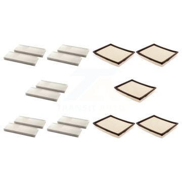 5x Air + 5x Cabin Filter (10 Total) Kit For Nissan Frontier Pathfinder Xterra NV3500 KFL-102136