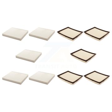 5x Air + 5x Cabin Filter (10 Total) Kit For Nissan Frontier NV2500 NV3500 KFL-102138