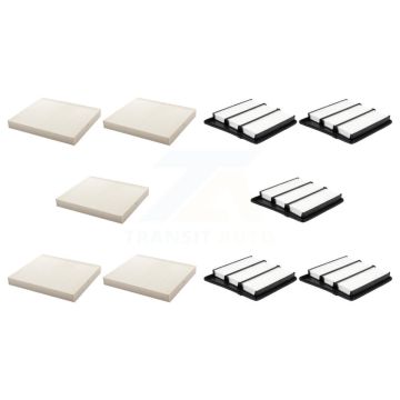 5x Air + 5x Cabin Filter (10 Total) Kit For Nissan NV2500 NV3500 TITAN XD KFL-102141