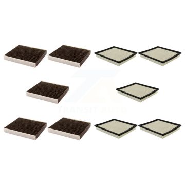 5x Air + 5x Cabin Filter (10 Total) Kit For Chevrolet Malibu Limited Buick Regal KFL-102148