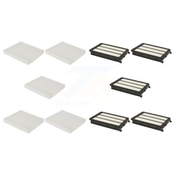 5x Air + 5x Cabin Filter (10 Total) Kit For Hyundai Tucson Kia Sportage KFL-102167