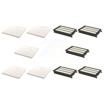 5x Air + 5x Cabin Filter (10 Total) Kit For 2017 Kia Sportage 2.0L with Turbocharged KFL-102168