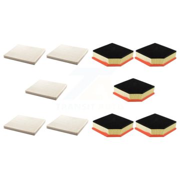 5x Air + 5x Cabin Filter (10 Total) Kit For 2007-2014 Volvo XC90 3.2L KFL-102170