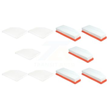 5x Air + 5x Cabin Filter (10 Total) Kit For Jeep Cherokee Grand 2.0L KFL-102171