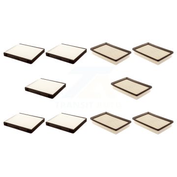 5x Air + 5x Cabin Filter (10 Total) Kit For Hyundai Elantra Tiburon KFL-102180