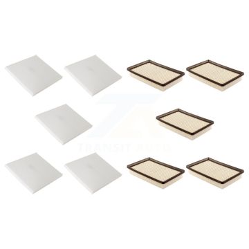 5x Air + 5x Cabin Filter (10 Total) Kit For Kia Spectra Spectra5 KFL-102181