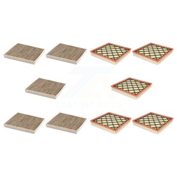 5x Air + 5x Cabin Filter (10 Total) Kit For Chevrolet Cruze Turbocharged Old Body Style KFL-102192